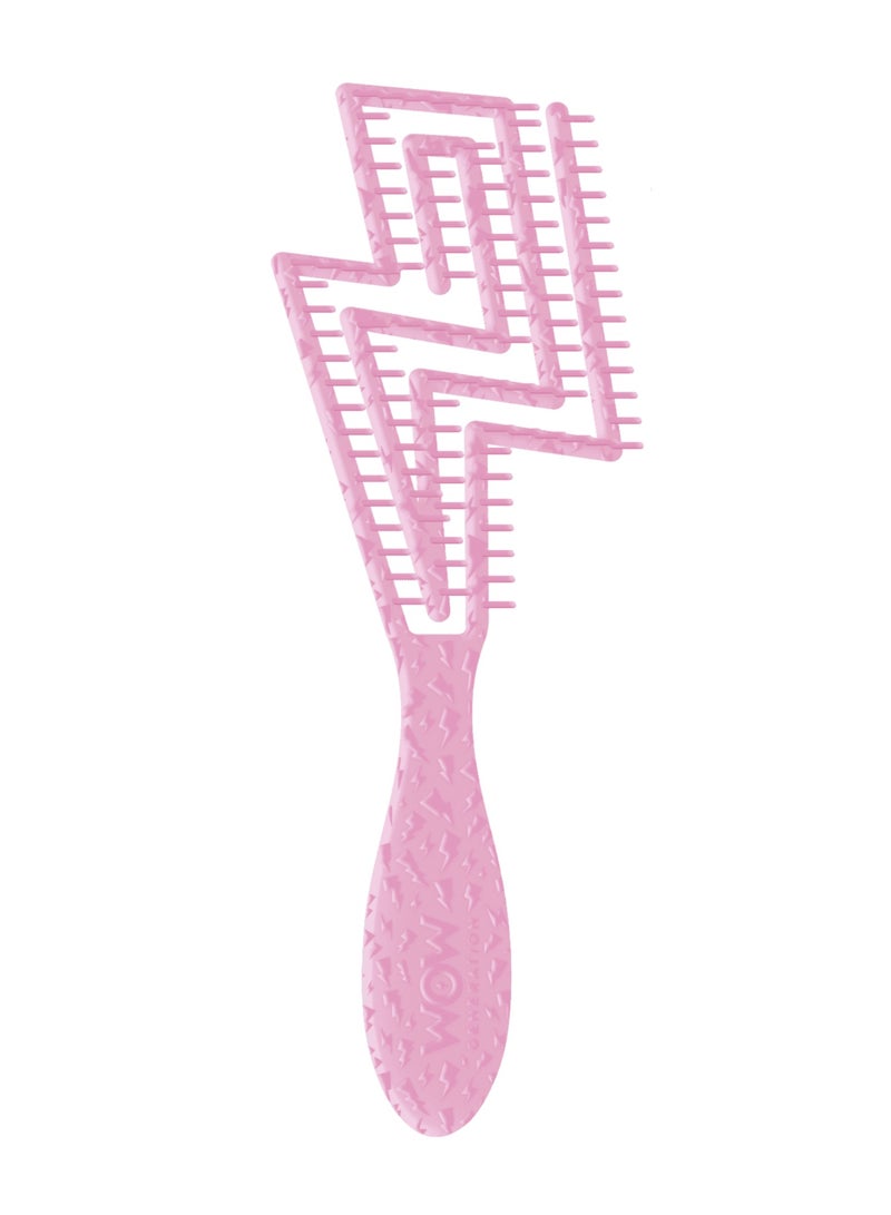 WOW Generation Thunder Hairbrush - Pink - Image 1