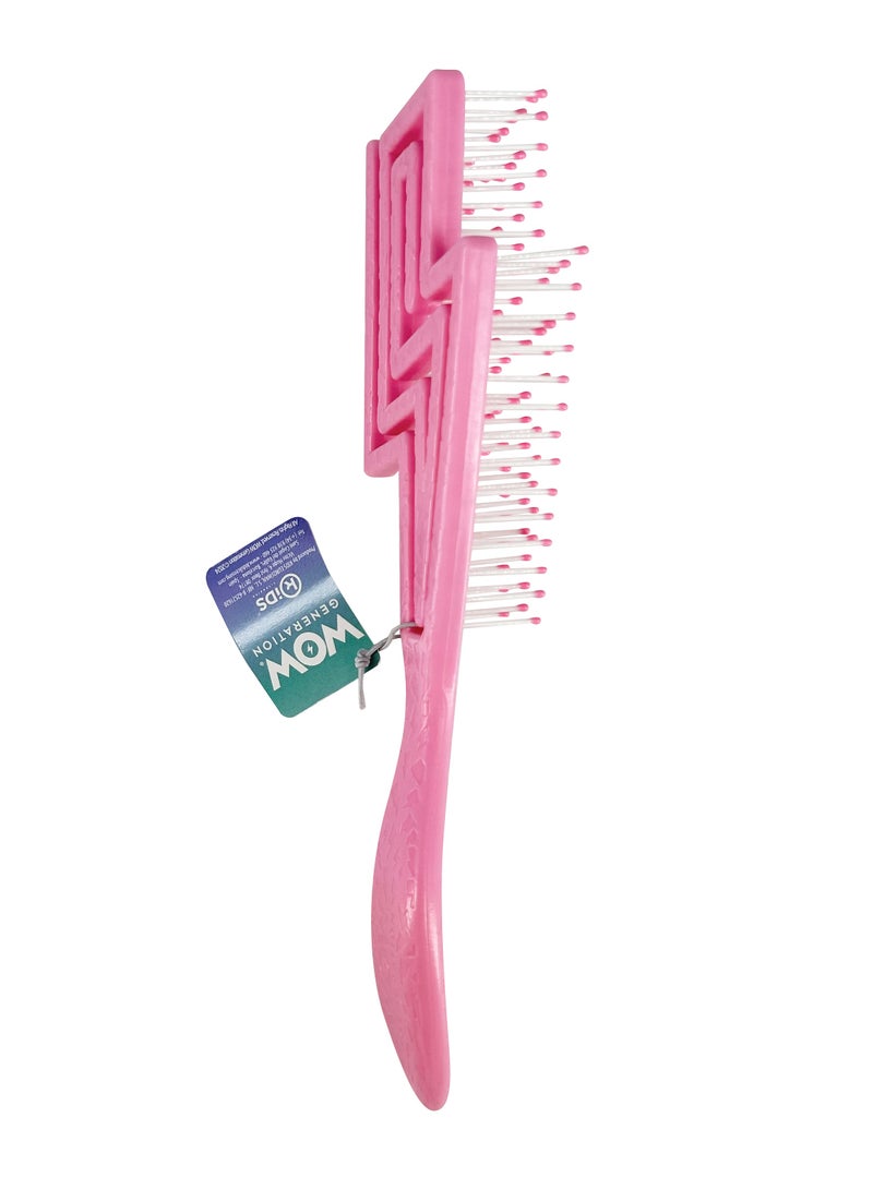 WOW Generation Thunder Hairbrush - Pink - Image 3