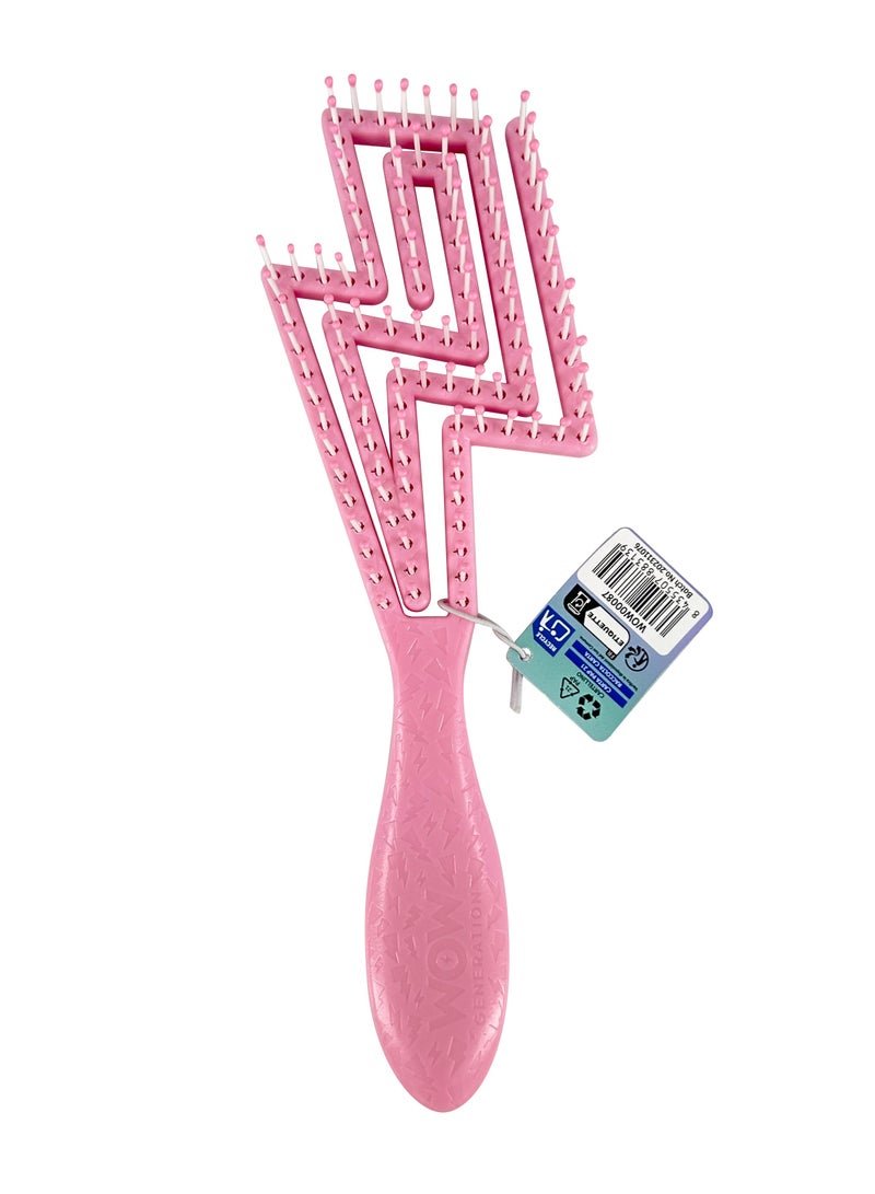 WOW Generation Thunder Hairbrush - Pink - Image 2