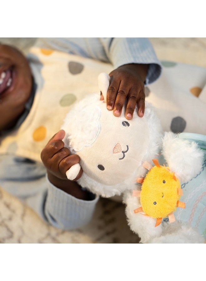 ingenuity Calm Springs Plush Activity Pal Bpafree Cloud Teether Multitexture Fabrics Sheppy - Image 5