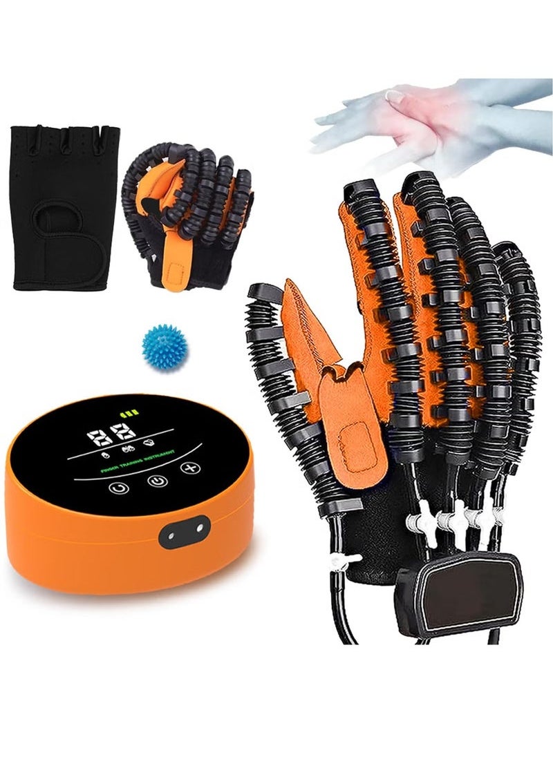 xozgdovg Rehabilitation Robot Glove, Electric Finger Hand Training Device for Training Finger Flexion Correction, Finger Extension Exercise for Finger Passive Training  - Image 4