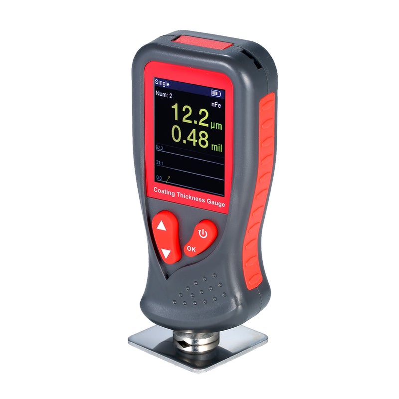 Coating Thickness Gauge Automobile Paint Detector Mini Digital Coating Thickness Tester with Storage Case - Image 2