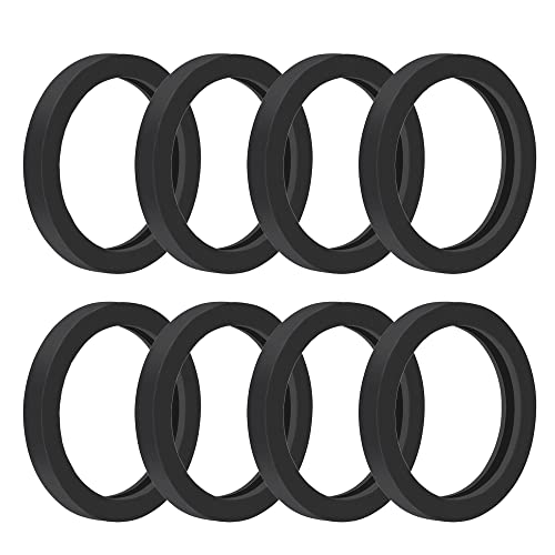 ALAMSCN 8PCS Gas Can Spout Gasket Seals Replacement Rubber Gaskets Washer Seal O Ring for Universal Plastic 5 Gal 10 20L Fuel Tank Spout - Image 1