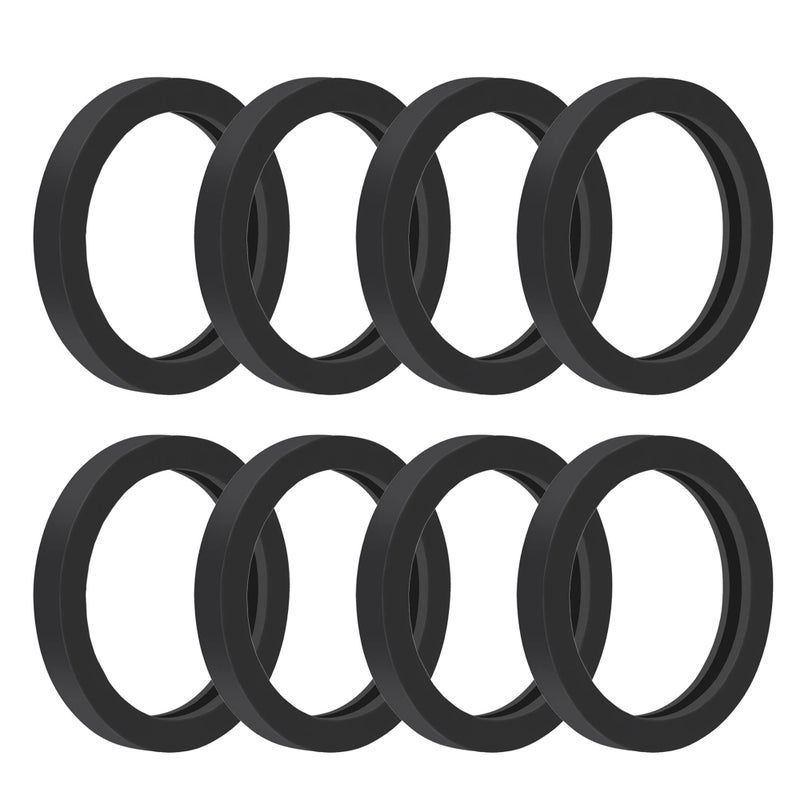 ALAMSCN 8PCS Gas Can Spout Gasket Seals Replacement Rubber Gaskets Washer Seal O Ring for Universal Plastic 5 Gal 10 20L Fuel Tank Spout - Image 3