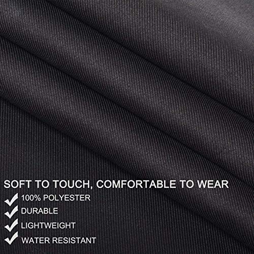 Will Well 2 Pack Waitress Apron with 3 Pockets - Water & Oil Resistant - Black Waist Aprons for Servers - Half Aprons for Women - 12 Inch - Image 3