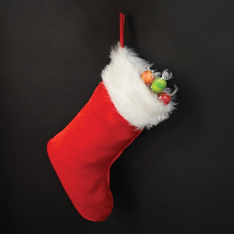 Beistle Plush Christmas Stocking Party Accessory (1 count) (1/Pkg) - Image 5