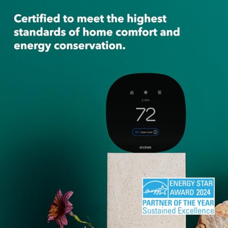Ecobee 3 lite 2nd Generation Thermostat Black EB-STATE3LT-02 - Image 4