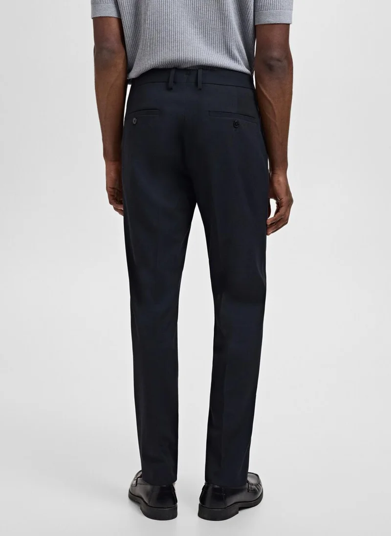 Mango Man Paris High Wasit Trousers