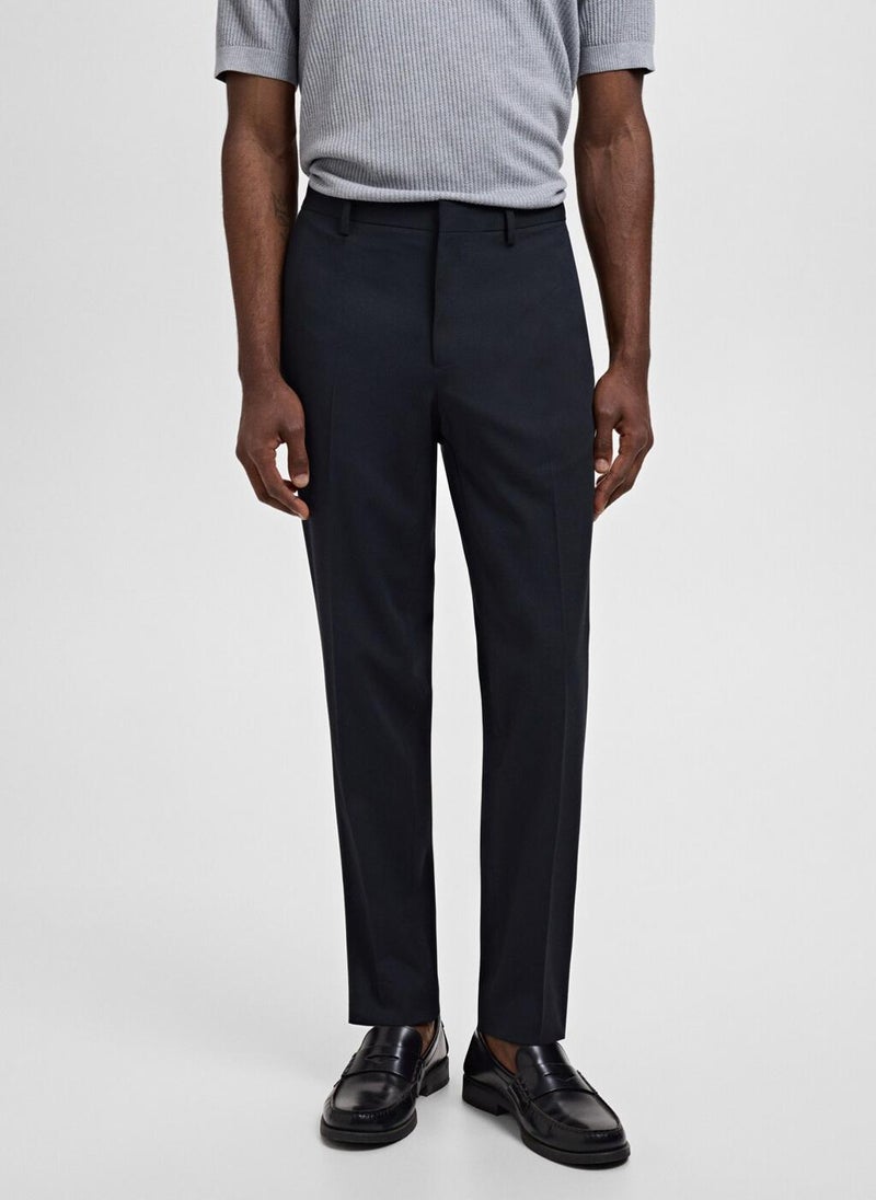 Mango Man Paris High Wasit Trousers  - Image 1