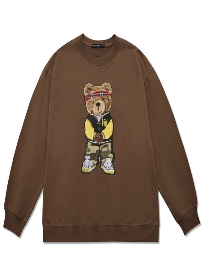 JRYYR 27cm*13cm Camouflage Bear Embroidery Patch, Applique, Cartoon Animal Chenille Patch Applique, Suitable for Decorative Clothing, Sweater, Home Textile, Backpack Patch, Applique. (Style 9) - Image 4