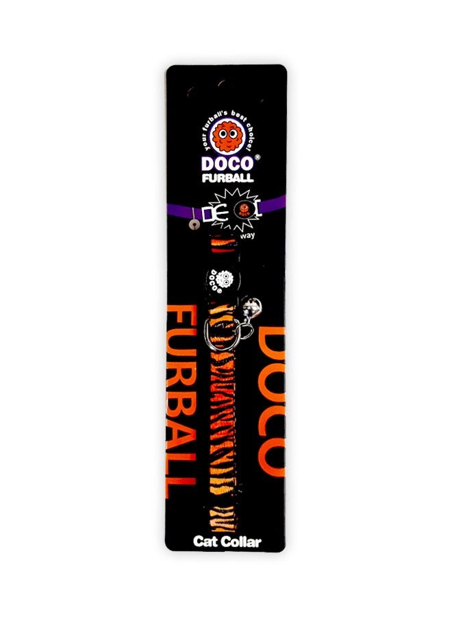 Doco طوق قطط بفرو مع جرس - Image 1