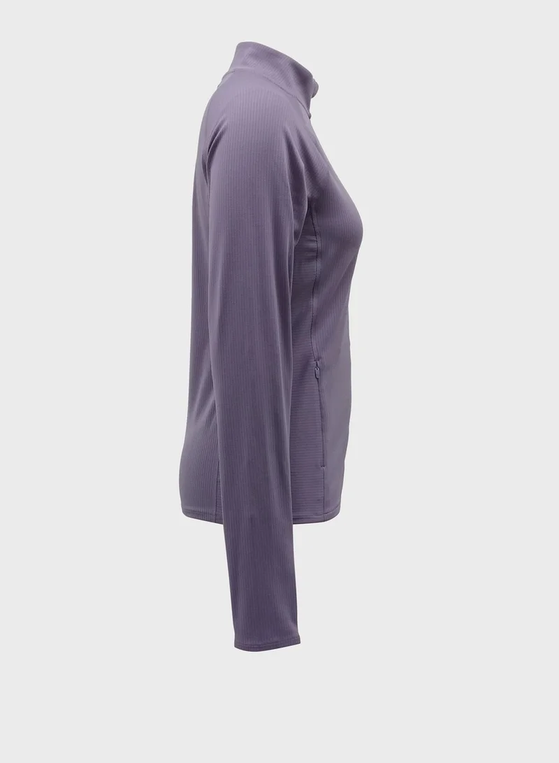 PUMA Logo Ribbed Hoodie