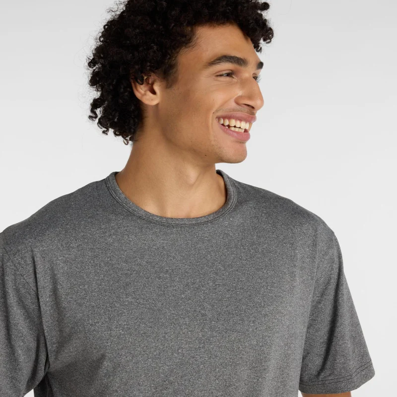 New Balance Graphite Heather- Sport Essentials Everyday T-Shirt for Men | Best Price UAE