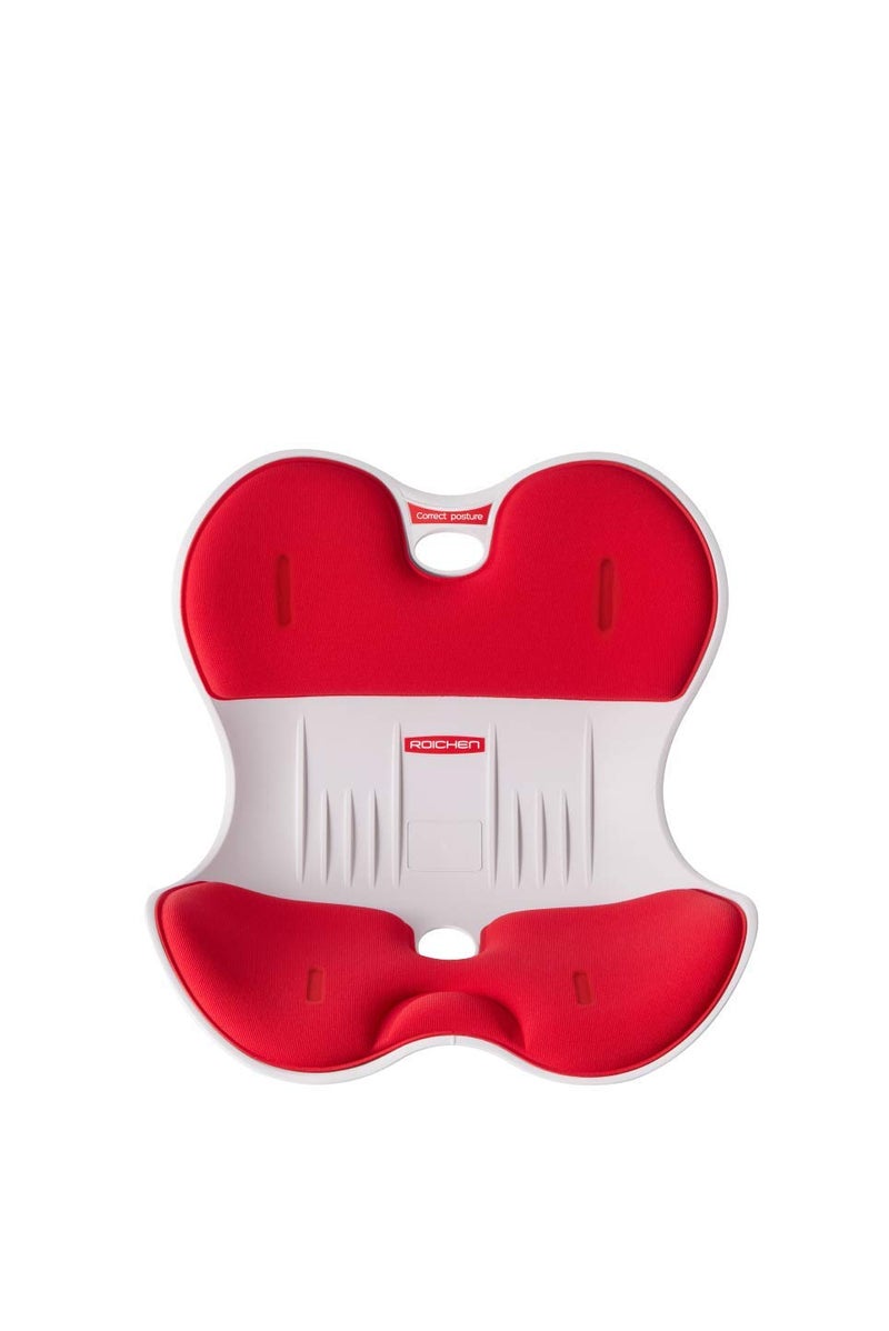 Roichen Chair for Ladies (Medium), Red, Posture Correction Chair, Lumbar Support, Back & Waist Support - Image 1