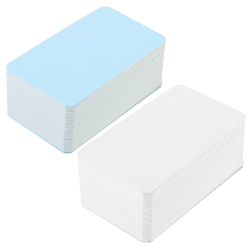 White 200 Sheets Blank Index Flash Cards For Studying Note Taking And Vocabulary Practice - Image 2