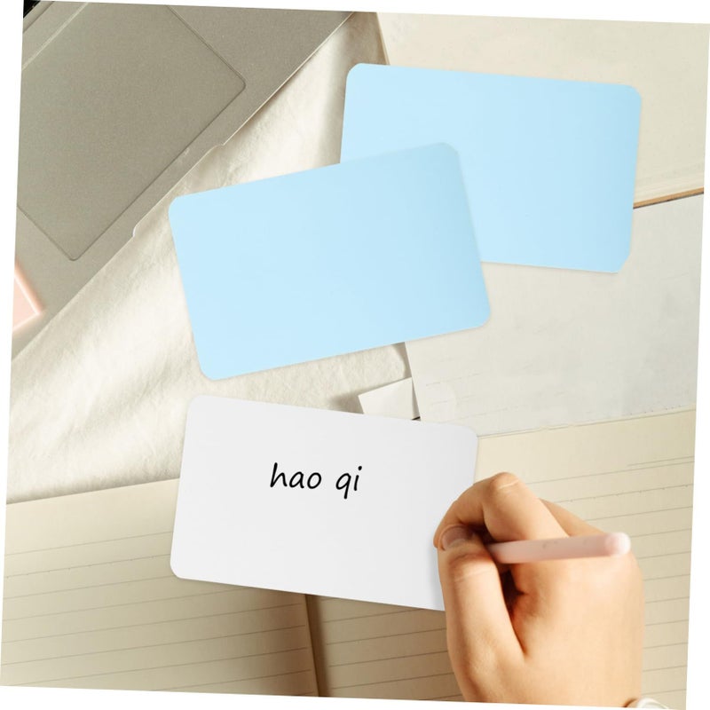 White 200 Sheets Blank Index Flash Cards For Studying Note Taking And Vocabulary Practice - Image 5