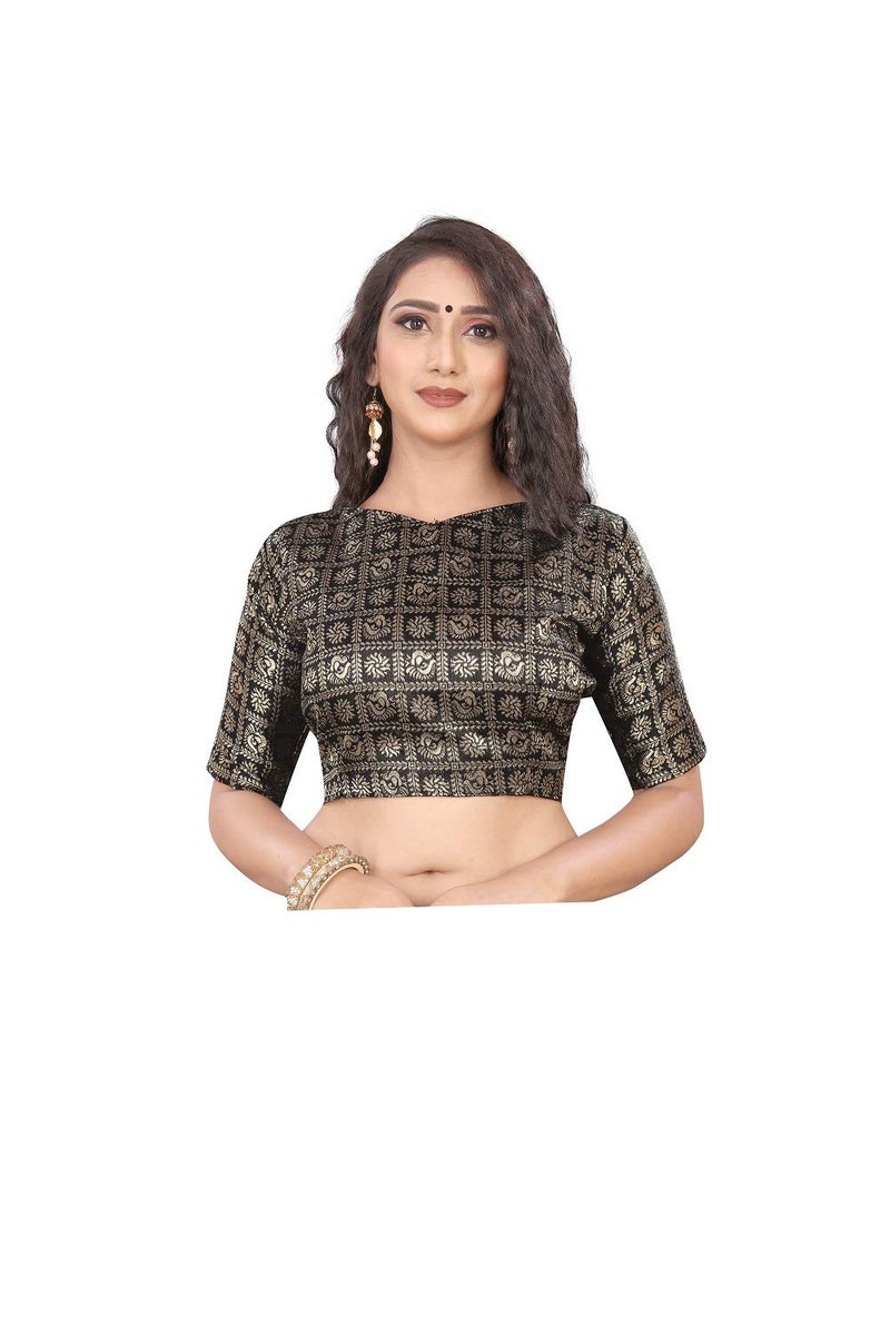 JENNY DESIGNER بلوزة نسائية نصف كم جاكار - Image 1
