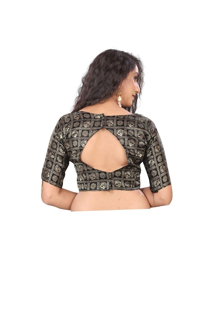 JENNY DESIGNER بلوزة نسائية نصف كم جاكار - Image 2