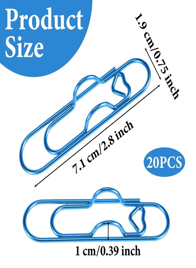 Tyqour 20 Pcs Metal Pen Clip Pen Holder for Notebook Heart-Shaped Paperclip Pen Holder, Colorful Pen Clips for Journal, Office & School Supplies - Image 2
