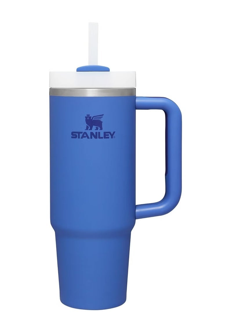 Stanley Quencher H2.0 FlowState Stainless Steel Vacuum Insulated Tumbler with Lid and Straw for Water, Iced Tea or Coffee, Smoothie and More, 30 oz Iris  - Image 1