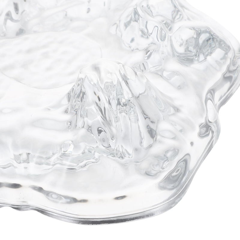 White Glass Windproof Cigar Ashtray For Indoor Outdoor Desktop Smoking Accessory - Image 4