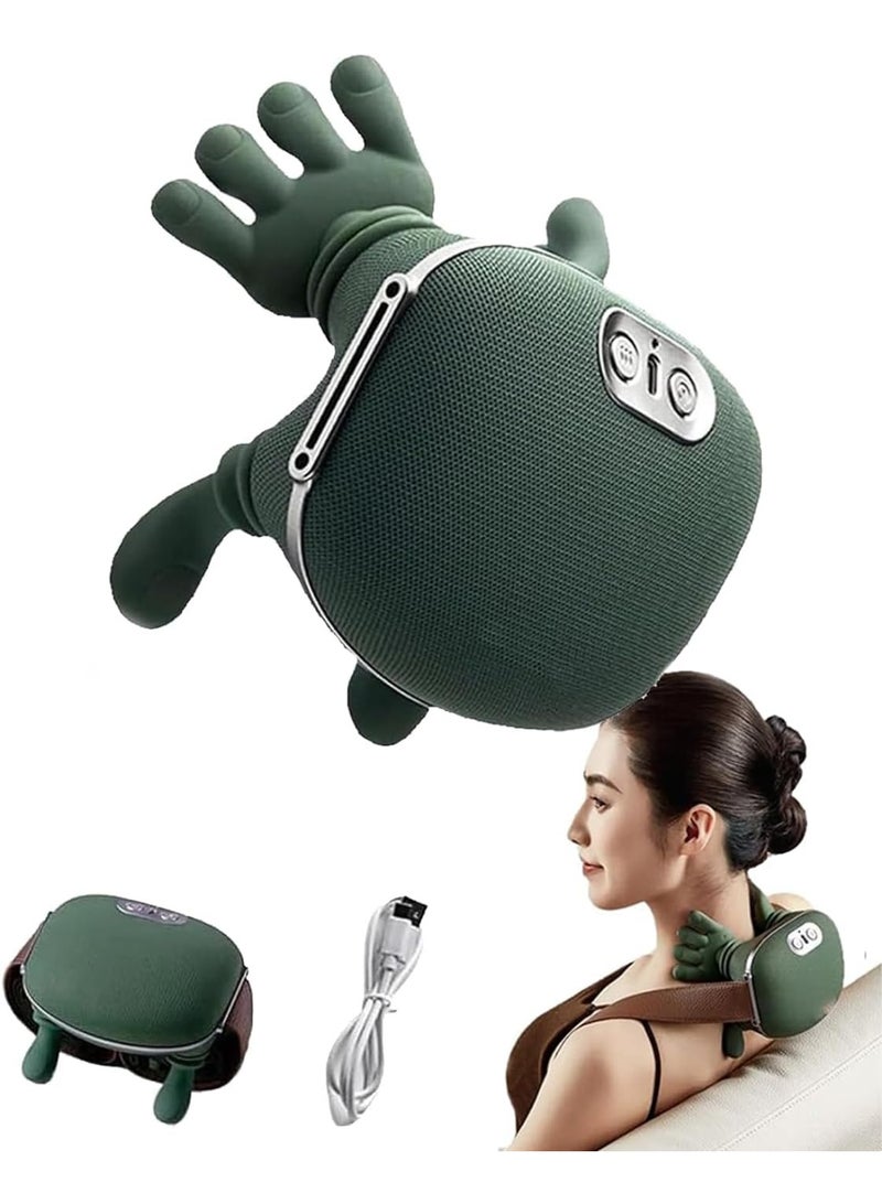 جاجيك ReSomagic Smart Neck & Shoulder Massager – 1PC Wireless Portable Real Hands Massager with 3-Speed Adjustable Electric Deep Tissue 4D Kneading Massage, Heat Therapy for Neck, Shoulder, Back & Muscle Pain Relief, Stress Reduction, Rechargeable Comfort Massager for Men & Women - Image 1