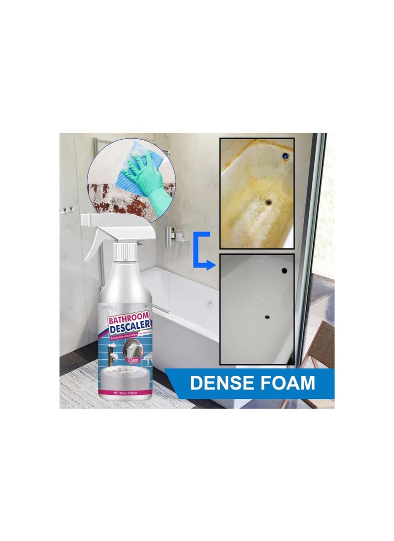 Generic - Civilvivid Stubborn Stains Cleaner, Multipurpose Bathroom Foam Cleane, All Purpose Bubble Cleaner, Powerful Descaling Cleaning Agent for Bathtub Toilet Bath Sink Glass Ceramic (5) - Image 1
