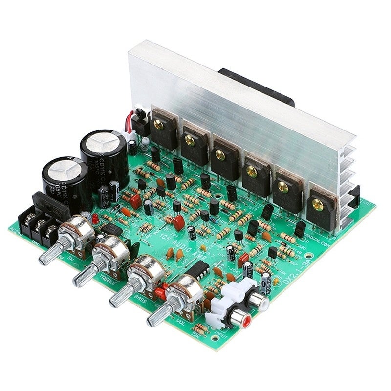 DX-2.1 Large Power Audio Amplifier Board Channel High Power Subwoofer Dual Home Theater AC18V-24V DIY Supplies - Image 1