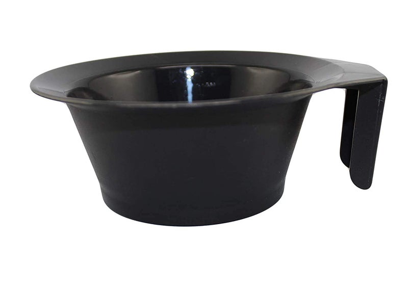 CRIYALE Hair Color Dye Mixing Bowl with handle, Face mask/Bleaching applicator Brush For Home, Beauty Salon, Hair stylist (Black) (1 BOWL 1 BRUSH) - Image 4