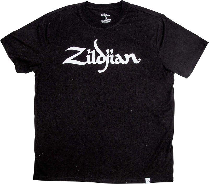Zildjian Classic Logo Tee - Black - Image 1