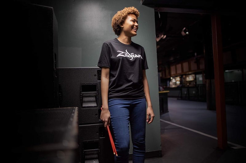 Zildjian Classic Logo Tee - Black - Image 5
