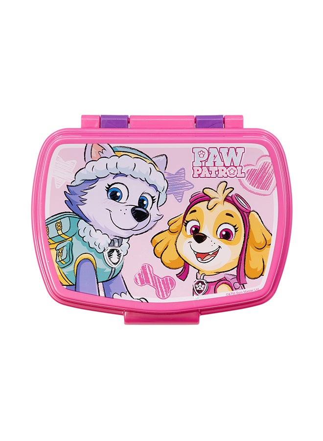 STOR Paw Patrol Girls sketch Kids Lunch Box Sandwich box with Easy Lock Mechanism - Image 2