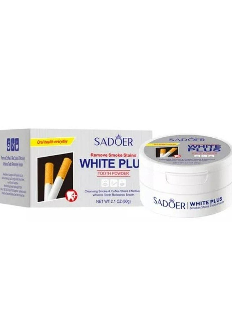 SADOER White Plus Tooth Powder 60g - Image 1