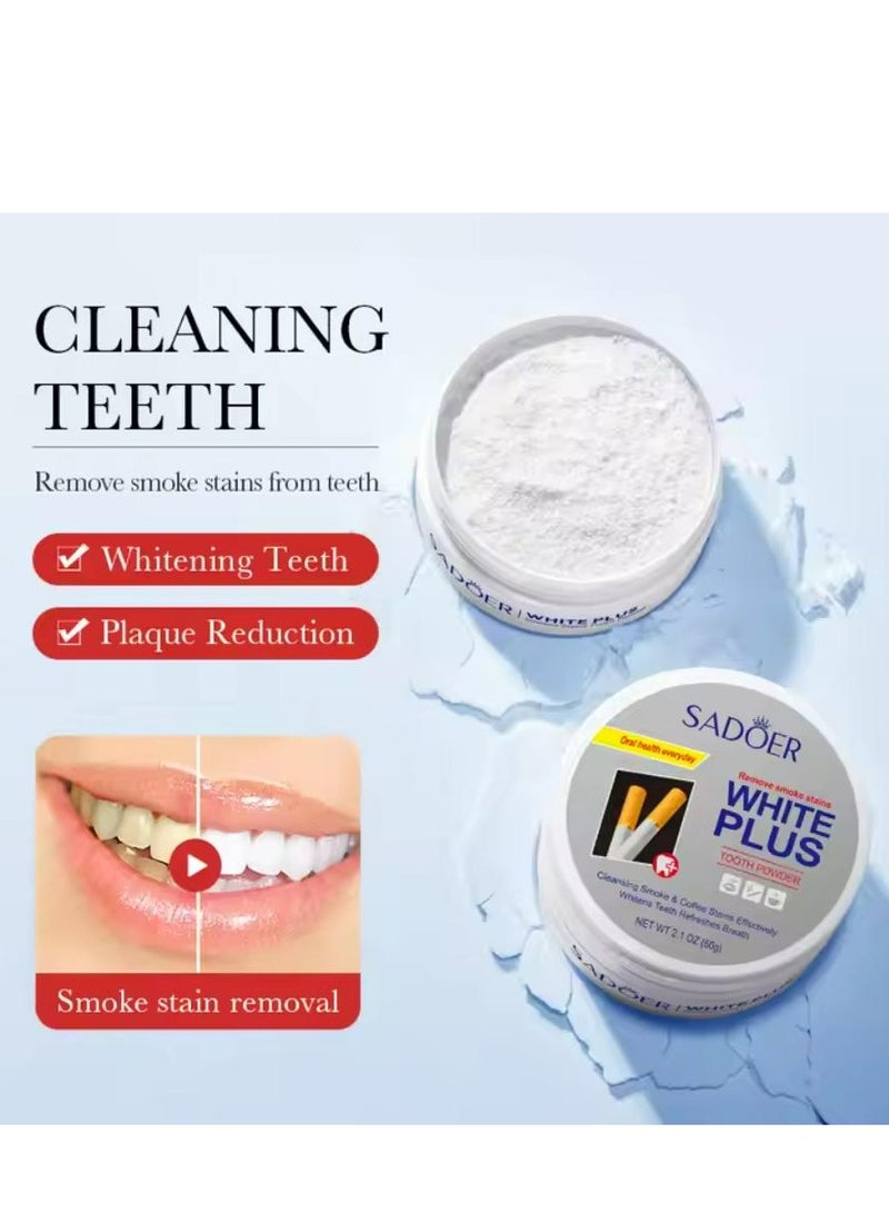 SADOER White Plus Tooth Powder 60g - Image 2