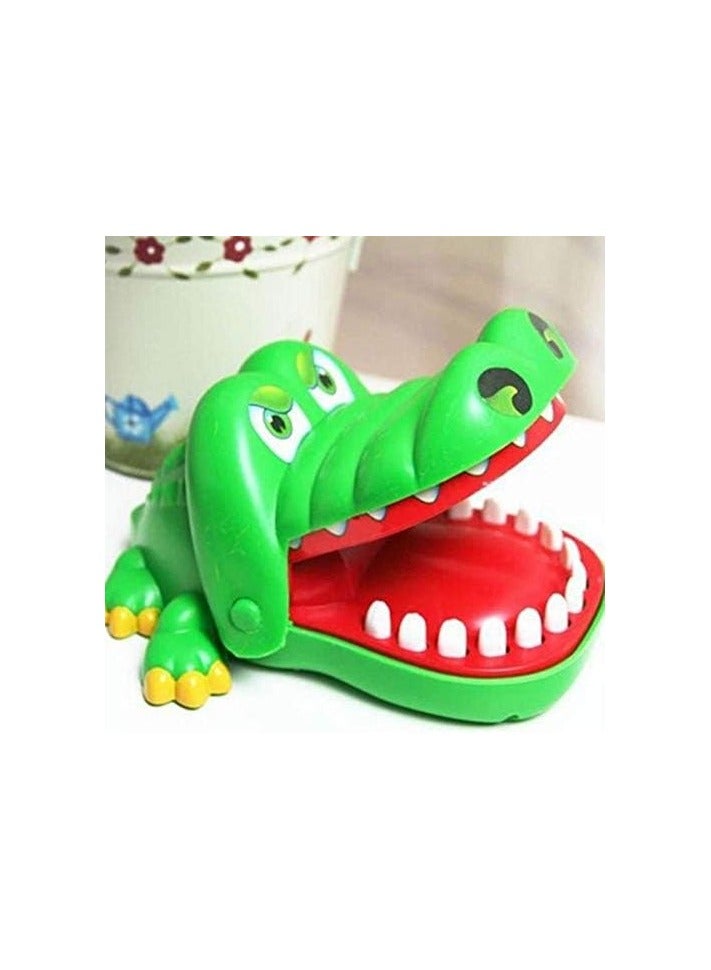 Dentist Mouth and Finger Bite Crocodile Toy Large Crocodile Toy Pulling Teeth Bar Games Funny Children's Games for Children, Plastic, Multi Color - Image 2