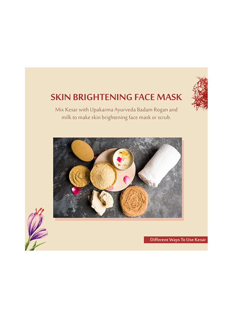 UPAKARMA Pure Natural Afghani Saffron  1gram - Image 3