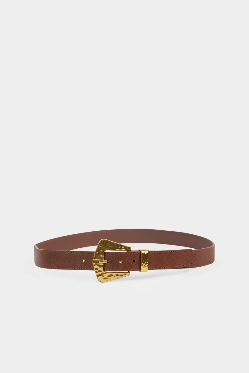 ديفاكتو Woman Faux Leather Belt