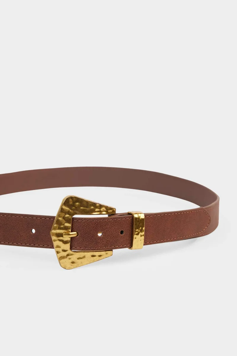 ديفاكتو Woman Faux Leather Belt