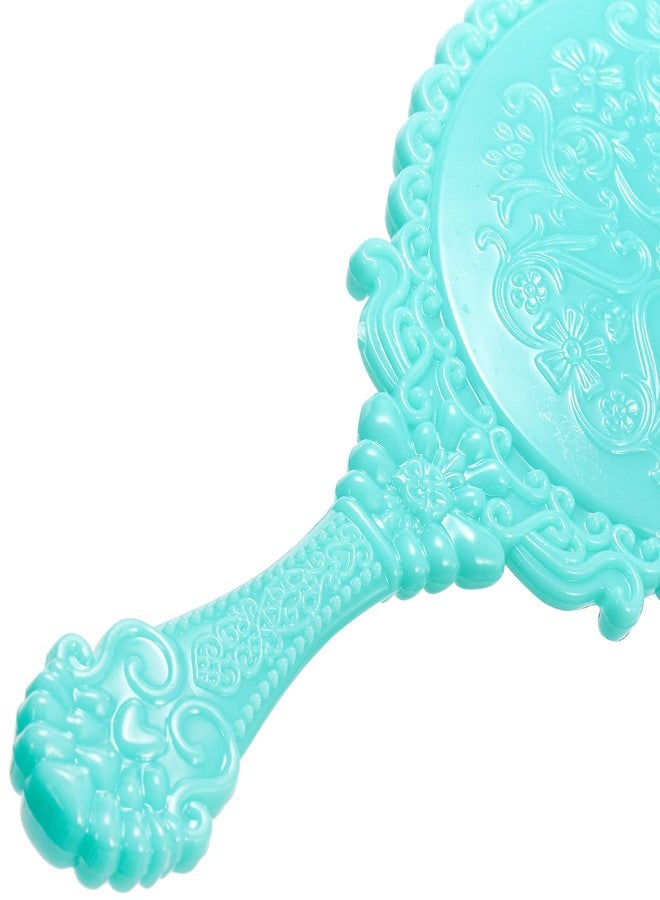 Goaste مرآة يدوية عتيقة من جوست 24 حزمة، مرآة مزخرفة محمولة على شكل زهرة، مرايا زخرفية محمولة للماكياج، السفر، التخييم، المنزل، ألوان متنوعة، 7"×3" - Image 5