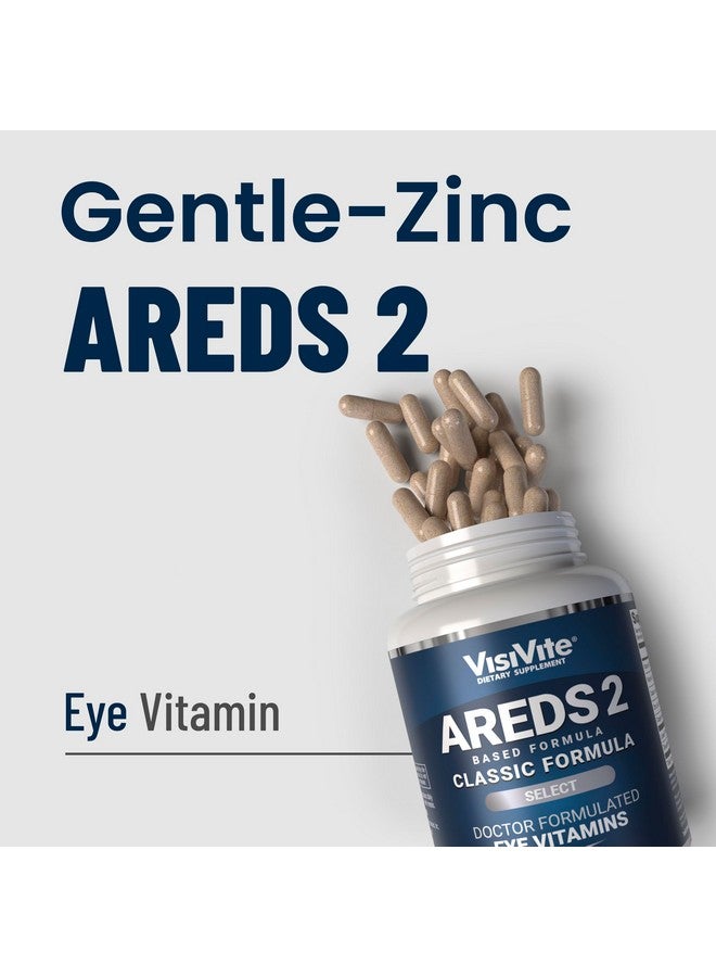 VisiVite AREDS 2 Select Eye Vitamins for Macular Support - Vitamins for Eyes with Zeaxanthin Plus Lutein Macular Supplement - Premium Macular Health Formula - Eye Supplements - 60 Capsules - (Pack of 3) - Image 4