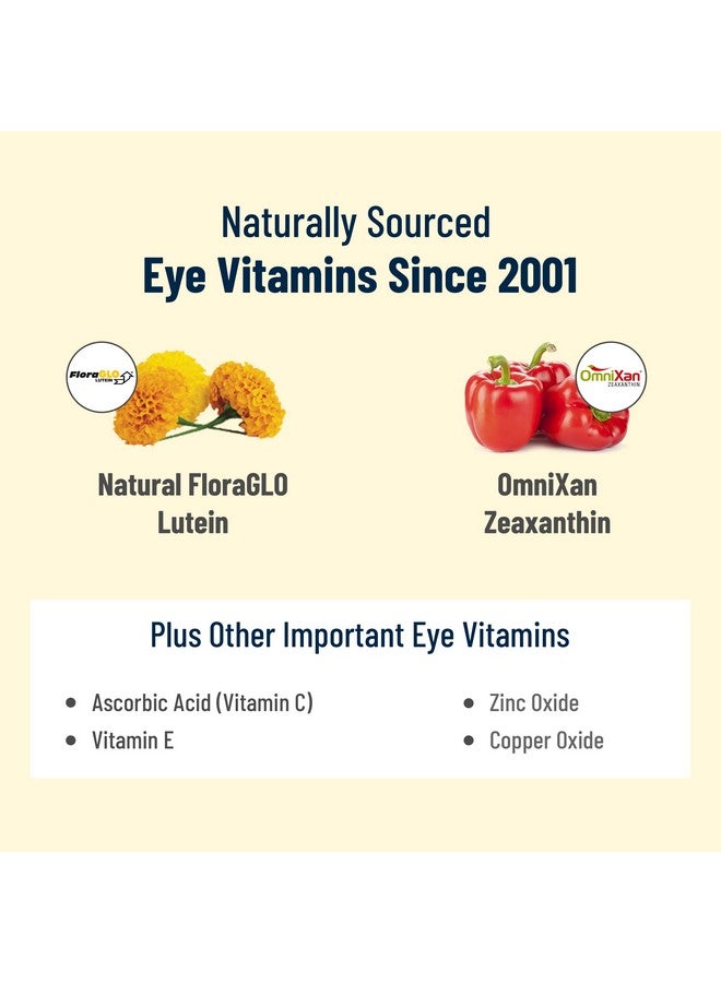 VisiVite AREDS 2 Select Eye Vitamins for Macular Support - Vitamins for Eyes with Zeaxanthin Plus Lutein Macular Supplement - Premium Macular Health Formula - Eye Supplements - 60 Capsules - (Pack of 3) - Image 3