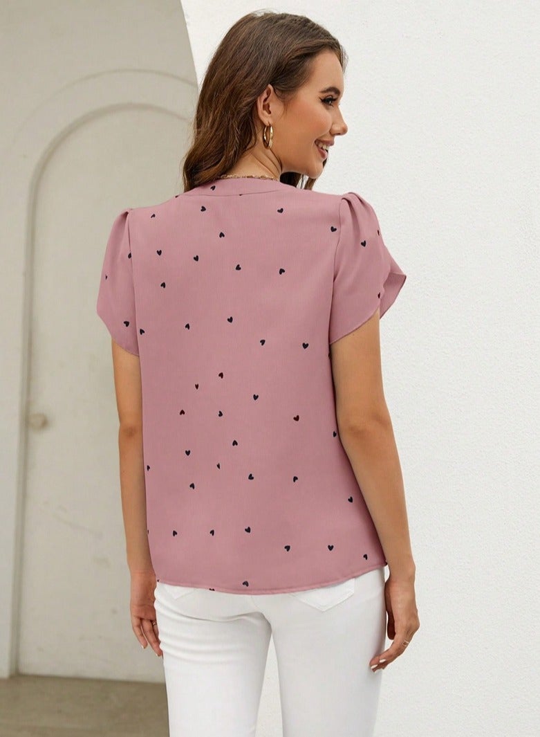 Shougu V-neck Shirt Temperament Women's Top  - Image 3