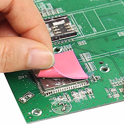 JOYJOM 4 Pack 120x20mm 15W Thermal Pads GPU 1mm 1.5mm NVME CPU SSD M.2 SSD 2280 SSD Thermal Pad for Laptop Heatsink CPU GPU SSD IC LED Cooler (2X 1mm, 2x1.5mm) - Image 4