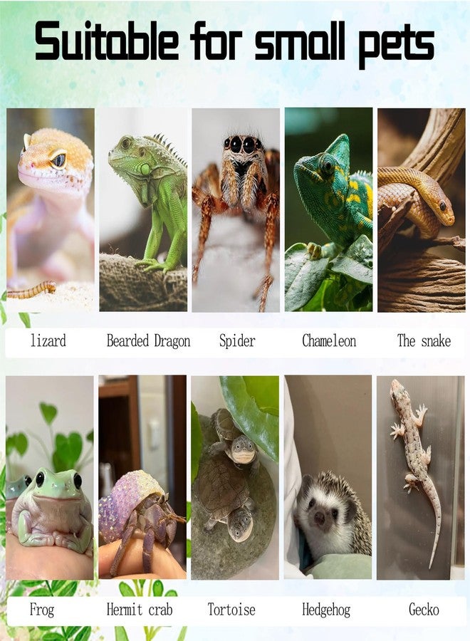 Hamiledyi 17.3×11.8in Rock Terrarium Background 3D Reptile Tank Background Board Lizard Climbing Wall Habitat Decor for Bearded Dragon Geckos Iguana Snake Spider - Image 4