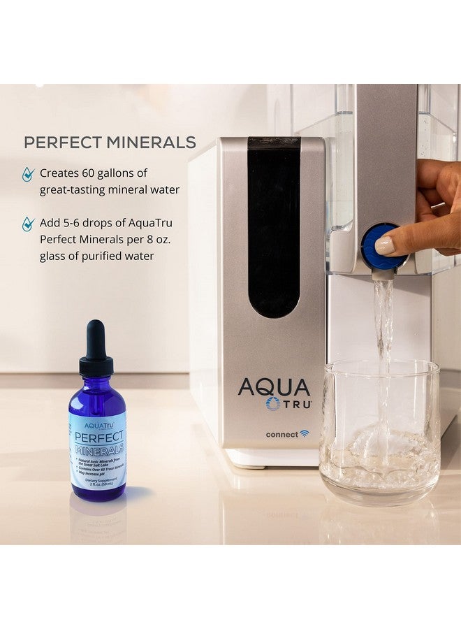 AQUA TRU معادن أكواترو المثالية - إنشاء مياه معدنية مع نظام تنقية مياه الفلتر العكسي أكواترو على سطح الطاولة - Image 5