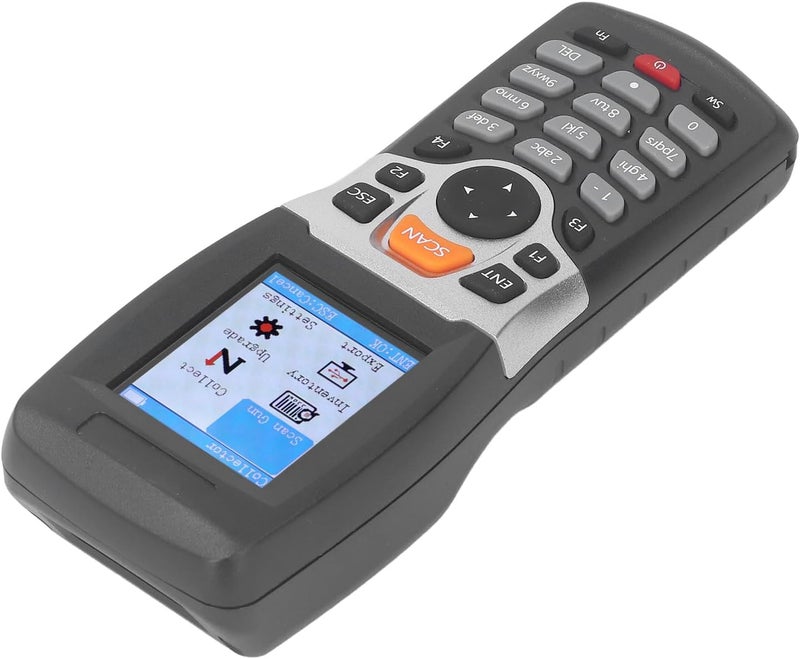 Wireless Barcode Scanner, 1D 2.4GHz Portable Inventory Scanner, Handheld Barcode with 2. Inch TFT Color LCD Screen and 4MB Data Memory for Supermarkets Express Delivery - Image 3