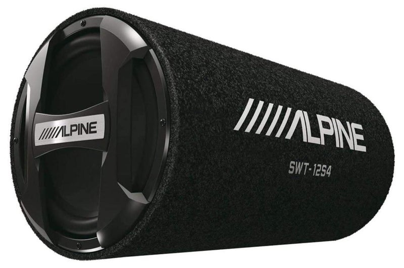Alpine SWT-12S4 1500W Max (300W RMS) حاوية أنبوب مضخم صوت مختومة مقاس 12 بوصة