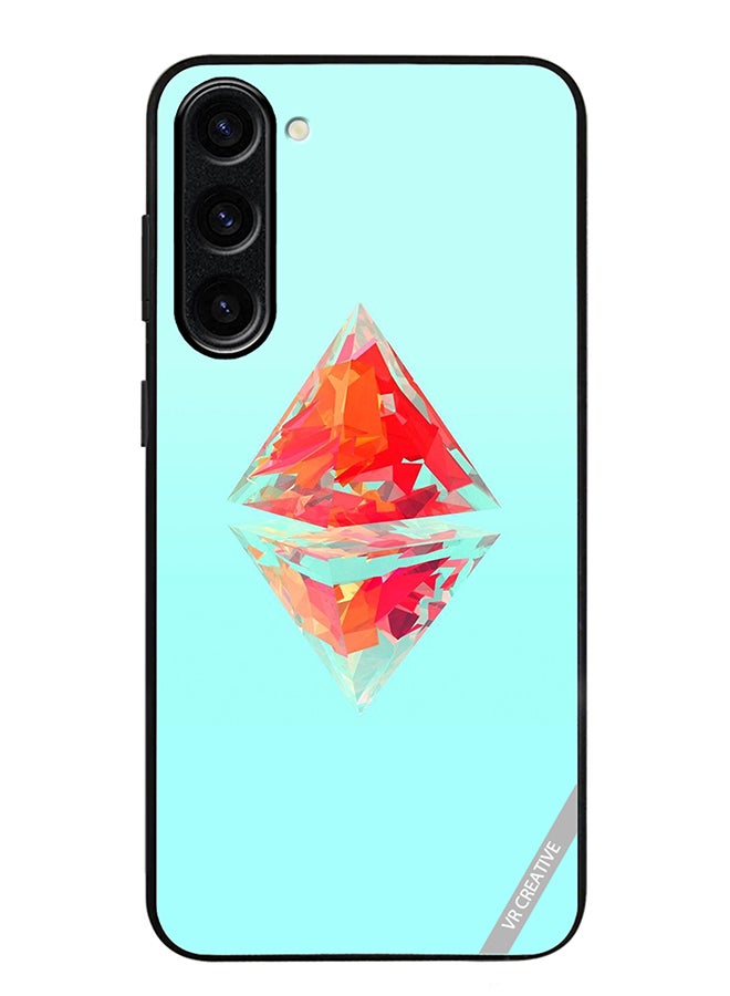 VR CREATIVE Protective Case Cover For Samsung Galaxy S24 Ethereum Design Multicolour - Image 1