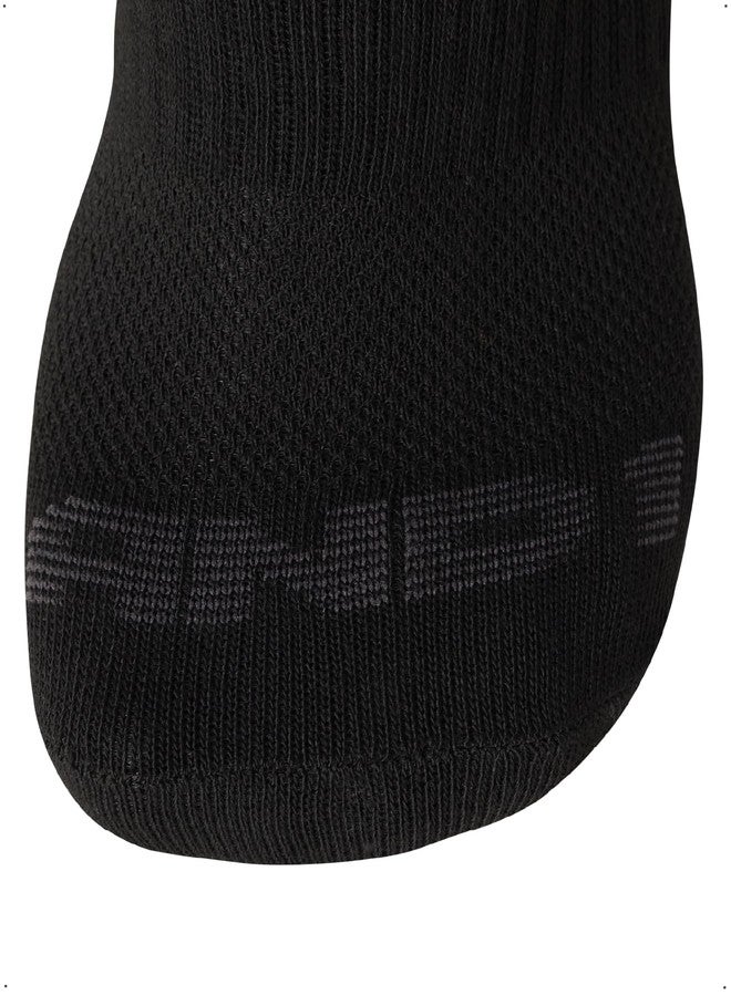 AND1 Men's Athletic Socks - Cushion Comfort No Show Socks (24 Pack), Size 6-12.5, Black - Image 2