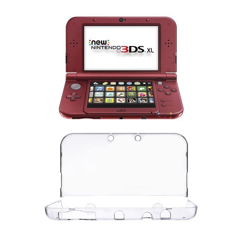 VSEER New 3DS XL Case - Ultra Clear Crystal Transparent Hard Shell Protective Case Cover Skin for New 2015 Nintendo 3DS XL LL - [New Modified Hinge-Less Design] - Image 3